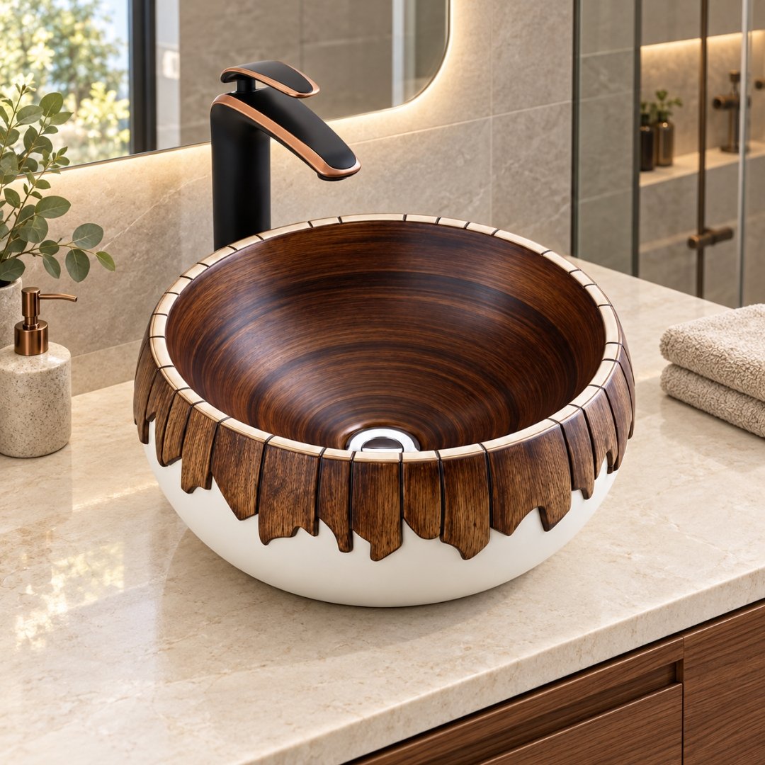 Sonet VENTO • 128, table top basin
